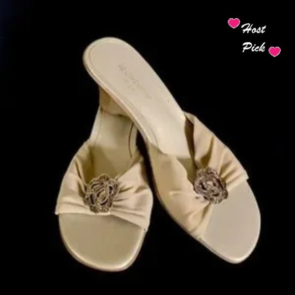 Vintage Liz Claiborne Sandals Heels - Size 5 - Picture 1 of 7